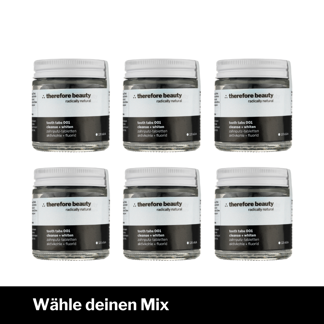 Six-pack Tooth Tabs | year’s supply with 15% discount | unpackaged with subscription