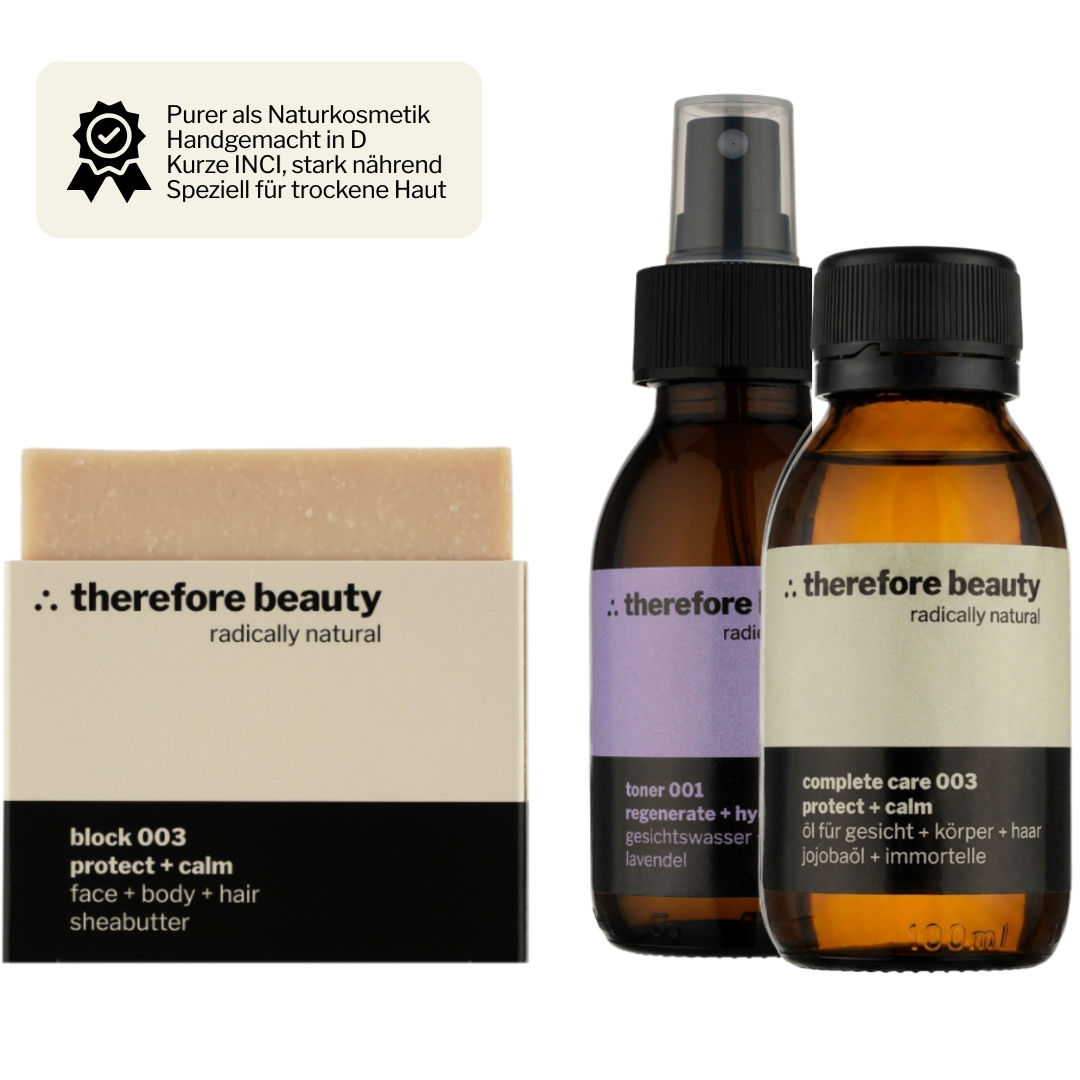 care set 003 | dry skin, sensitive skin | resilience instead of cream dependency