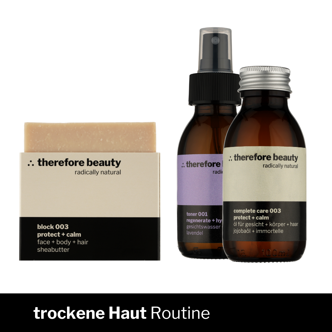 care set 003 | dry skin, sensitive skin | resilience instead of cream dependency