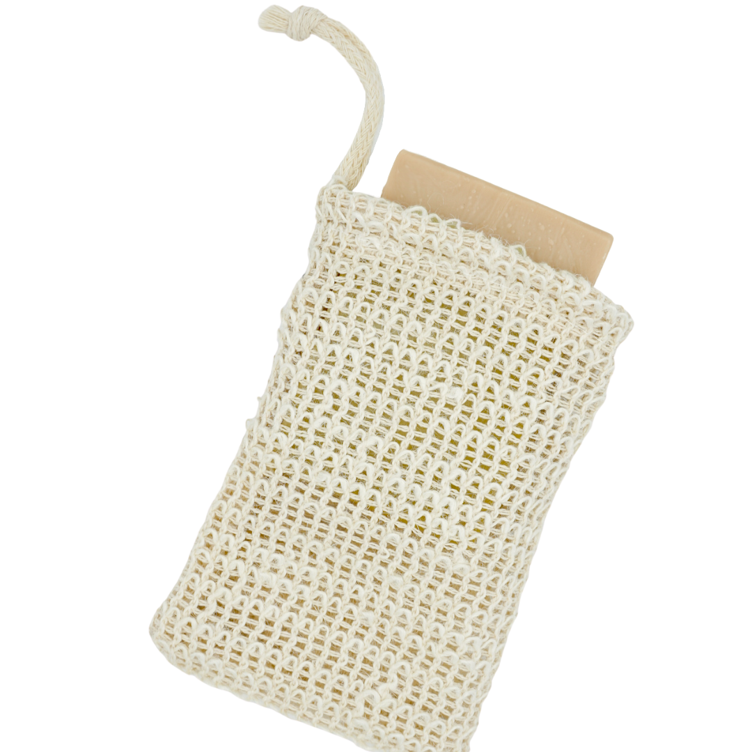 soap bag 001 | soap pouch | for more lather + gentle exfoliation