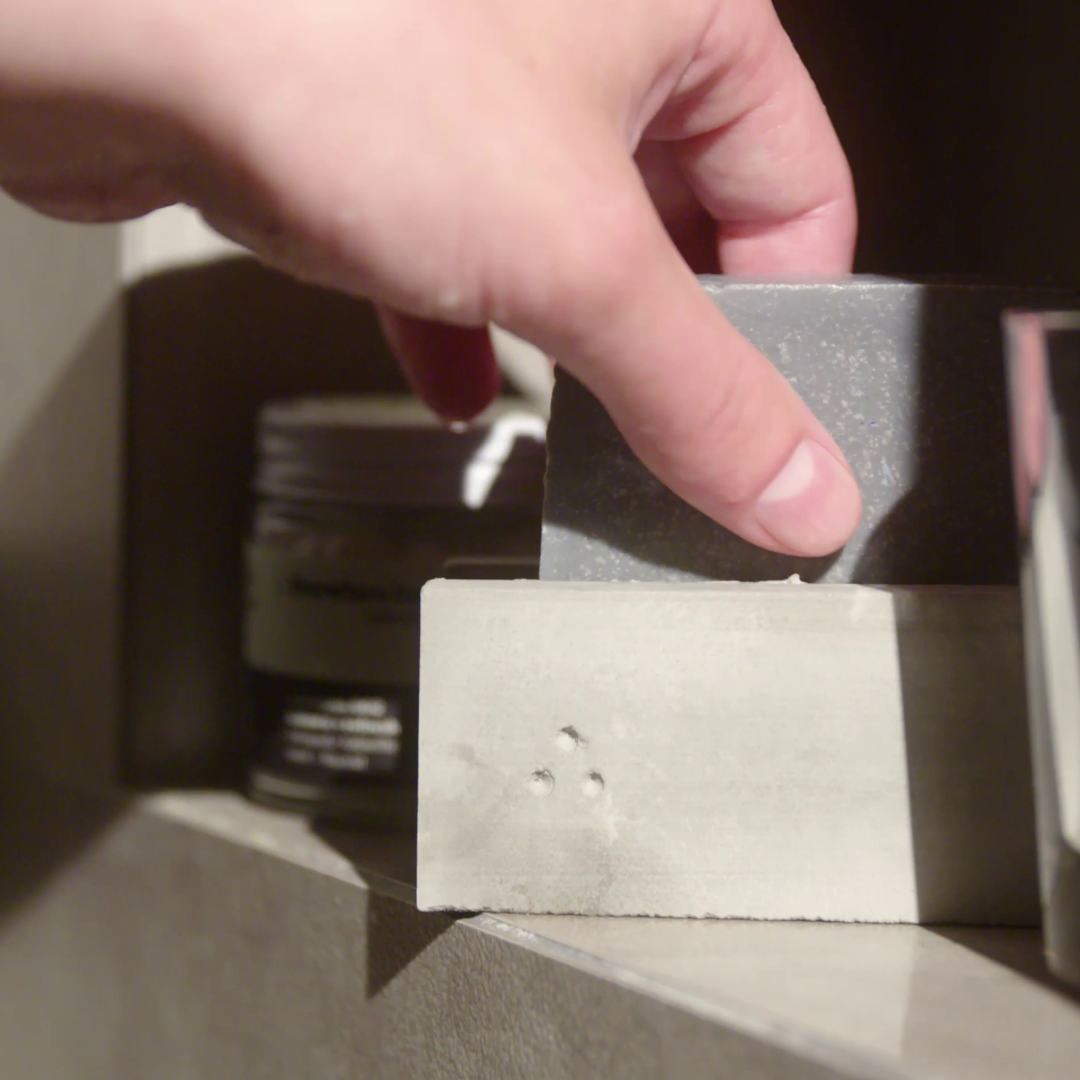 Soap holder with natural soap bundle | functional soap dish for long-lasting soap