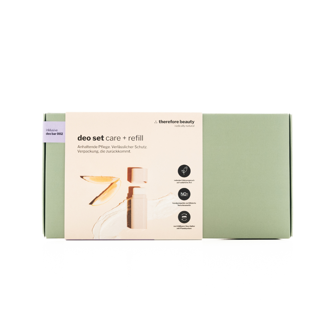 Refillable deodorant | provides intensive care + effectively combats odor | incl.3€ deposit
