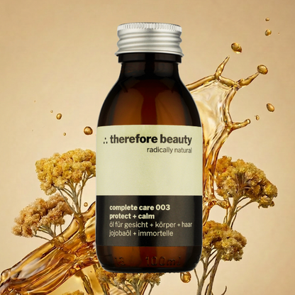 NEW! Complete Care 003 | Care oil for face, body & hair | gentle with jojoba + immortelle