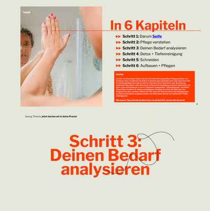 E-Book "Natural Great Hair Days" | Anleitung für schöne Haare mit natürlichen Mitteln