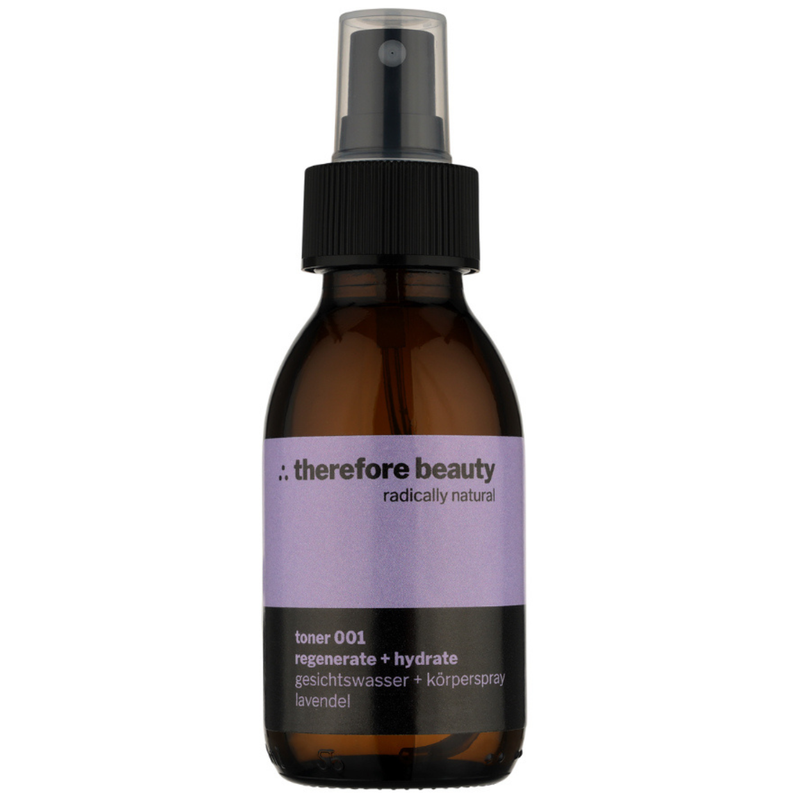 toner 001 —  Hydratisierung und Beruhigung für Haut + Haar nach der Reinigung