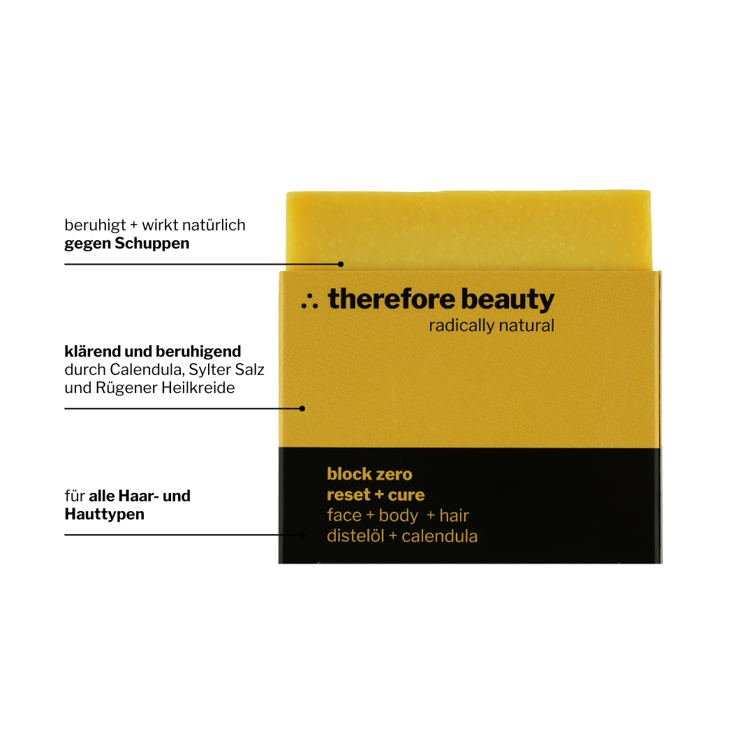 Soap Block Zero | for all hair & skin types | ideal for beginners | 100% regional ingredients