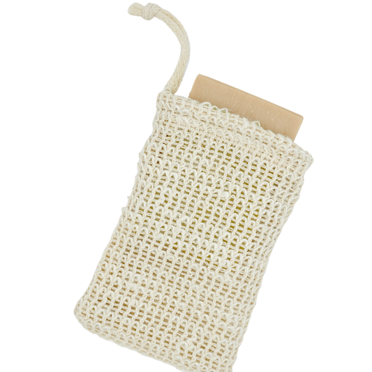 soap bag 001 | soap pouch | for more lather + gentle exfoliation