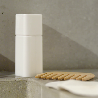 Refillable deodorant | provides intensive care + effectively combats odor | with deposit system