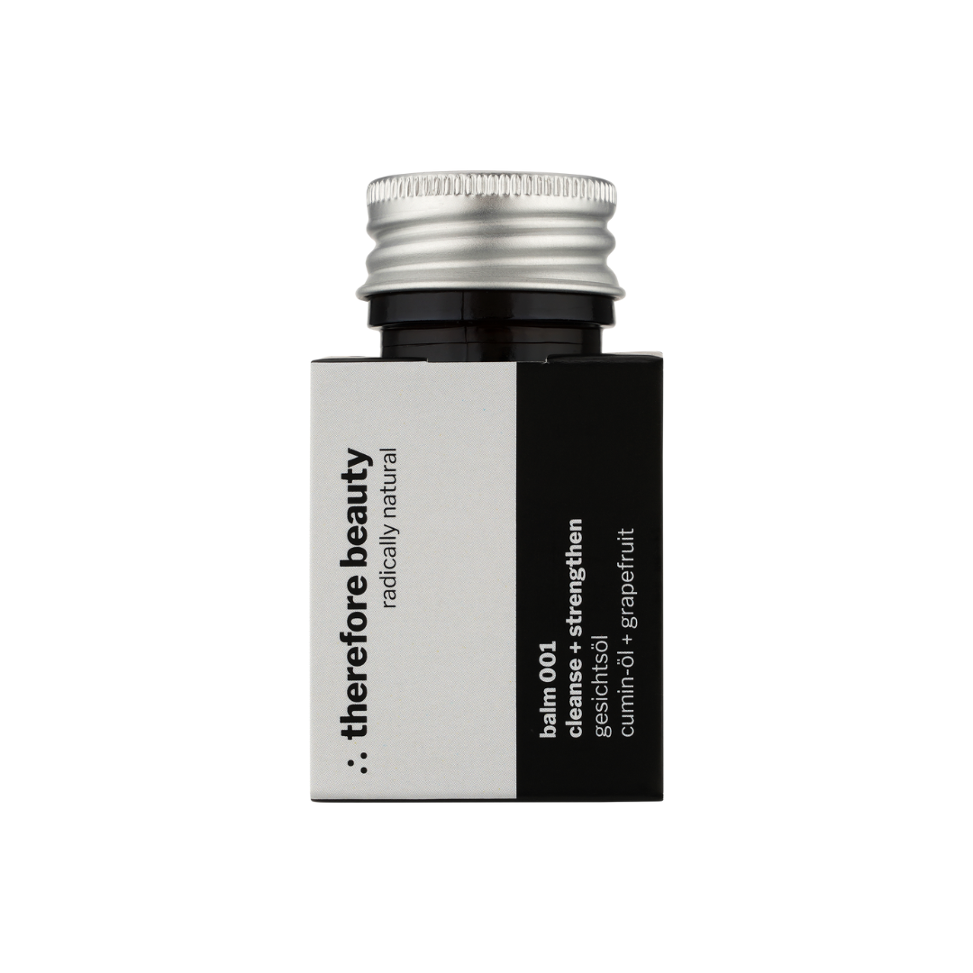 balm 001 | face oil with black seed oil | for blemished skin | fights pimples + acne