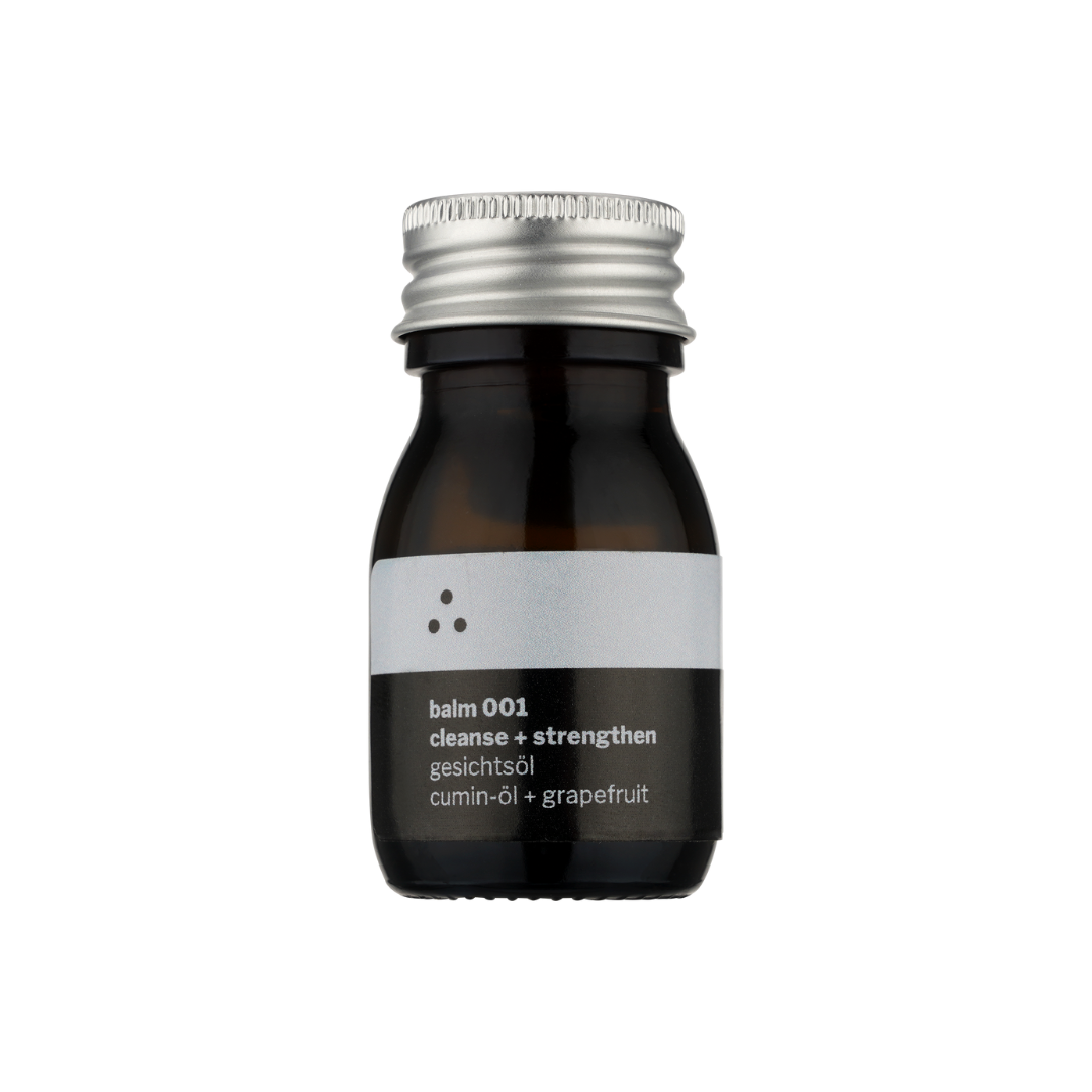balm 001 | face oil with black seed oil | for blemished skin | fights pimples + acne