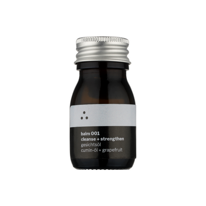 balm 001 | face oil with black seed oil | for blemished skin | fights pimples + acne