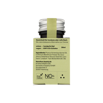 Balm 002 | face oil for mature or dry skin | firming with sea fennel