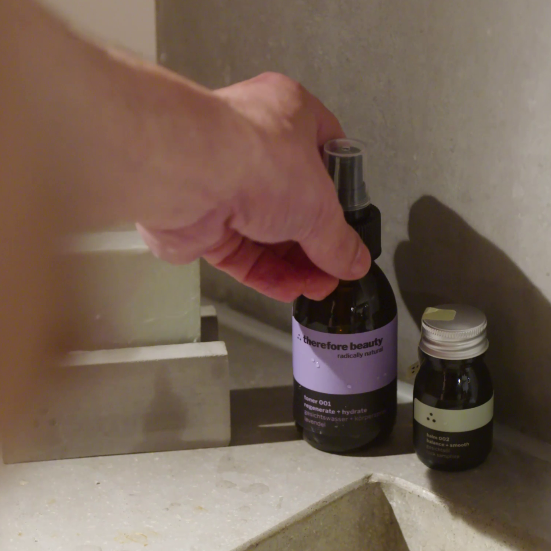 Beruhigende Hautpflege