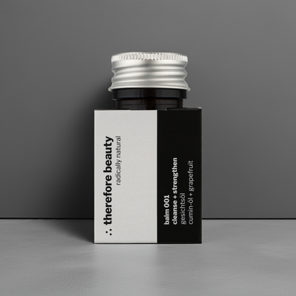 balm 001 | face oil with black seed oil | for blemished skin | fights pimples + acne