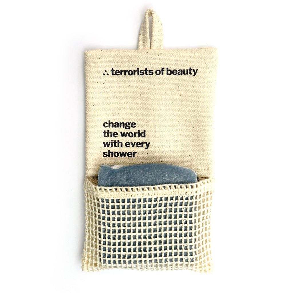 travel bag 001 ∴ soap bag cream white