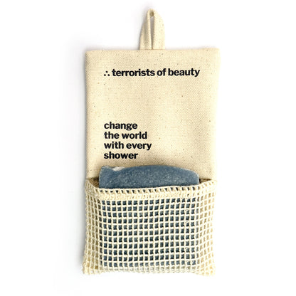 travel bag 001 ∴ soap bag cream white