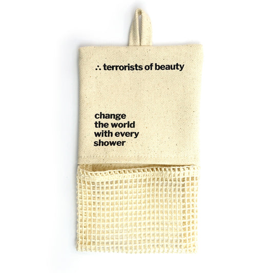 travel bag 001 ∴ soap bag cream white